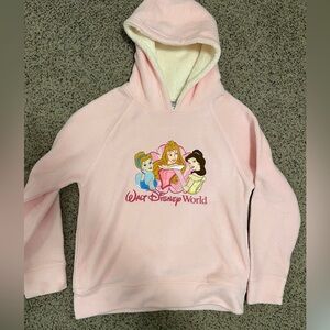 Disney Light Pink Sherpa-Lined Hoodie